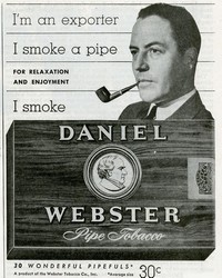 daniel webster pipe
