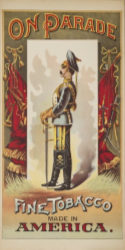 on parade