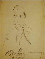 Jeanne Hébuterne pipe