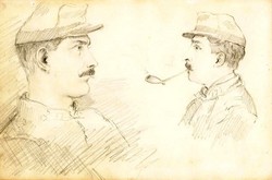 Victorien Antoine Bastet pipe