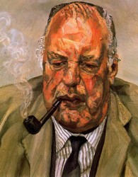 Lucian Freud pipe