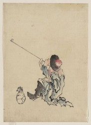 Katsushika Hokusai pipe