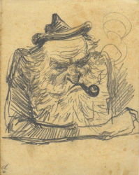 Charles Lucien Léandre pipe