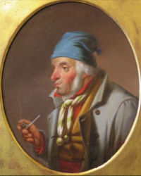 Cornelius Krieghoff pipe