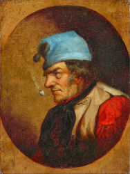 Cornelius Krieghoff pipe