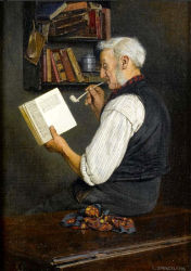 Charles Spencelayh pipe