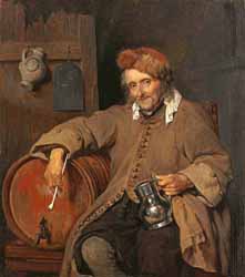 Gabriël Metsu pipe