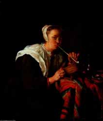 Gabriël Metsu pipe