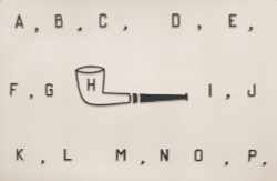 Marcel Broodthaers pipe