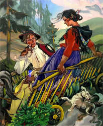 Zofia Stryjeńska pipe