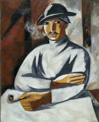 Natalia Gontcharova pipe