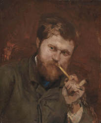Jean-Alexandre-Joseph Falguière pipe