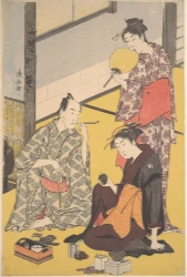 Torii Kiyonaga pipe