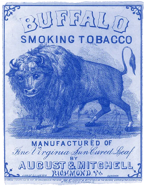 Buffalo smoking tobacco