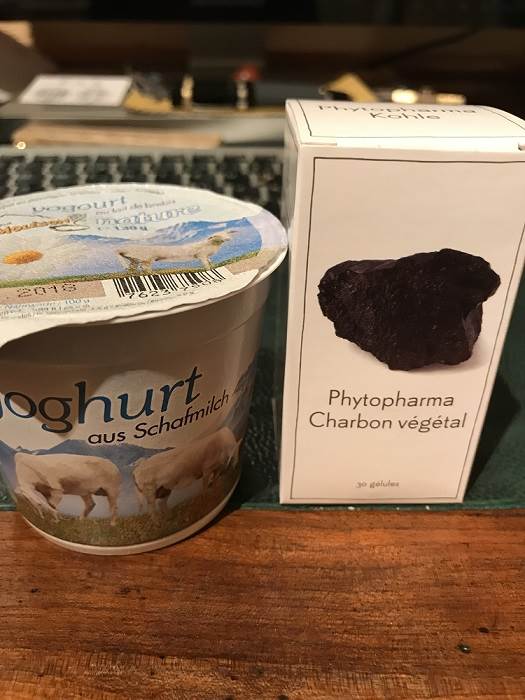 préculottage charbon pipe