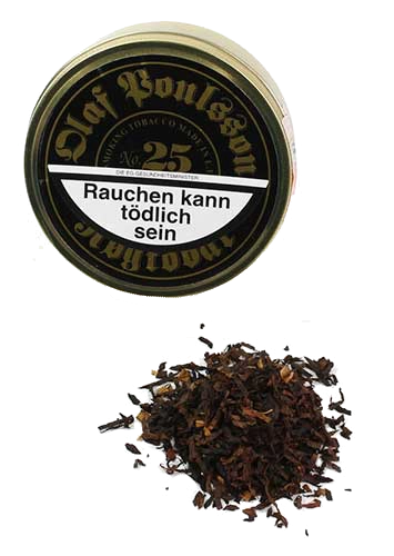 Olaf Poulsson N° 25 Black Cavendish