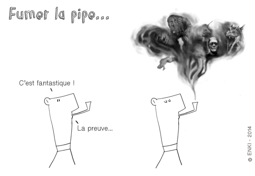 fumer la pipe enki