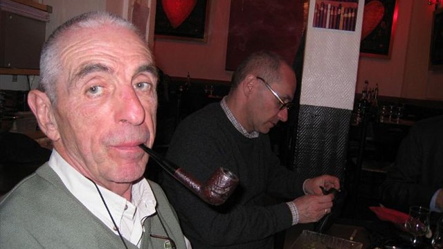 diners parisiens fumeurs de pipe