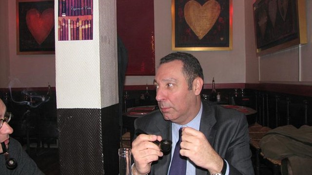 diners parisiens fumeurs de pipe