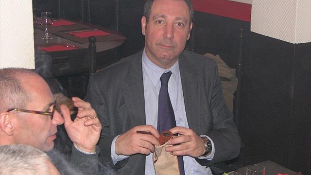 diners parisiens fumeurs de pipe