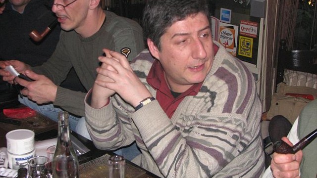 diners parisiens fumeurs de pipe